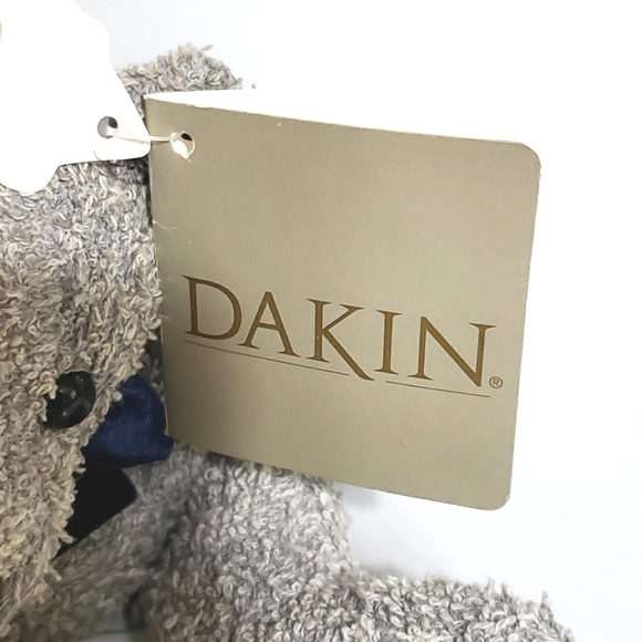 Dakin Terry Critters Talbott 8" Bear Gray Plush NWT - Picture 2 of 8
